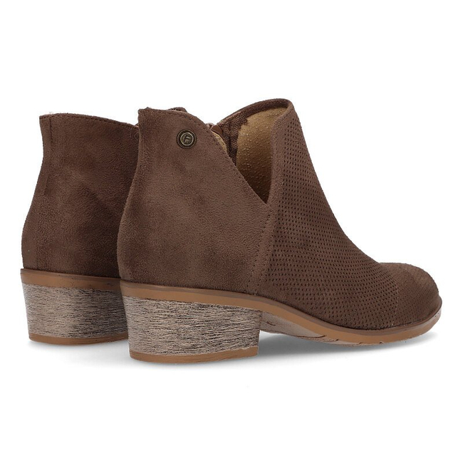 Botki Filippo DBT2071/21 BR brązowe
