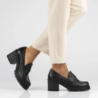 Leather shoes Filippo 20168 black