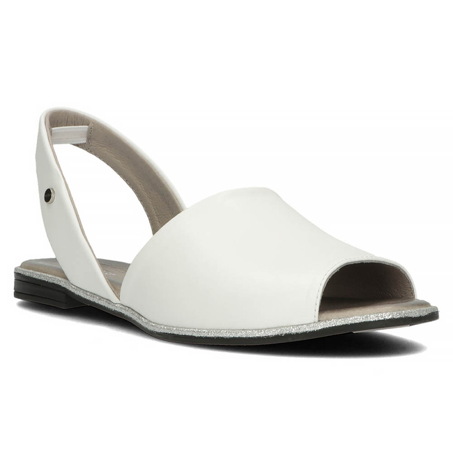 Leather sandals Filippo 40166 white
