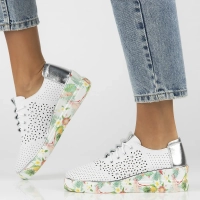 Leather shoes Artiker 56C1799 white