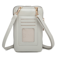 Grey shoulderbag slimtress