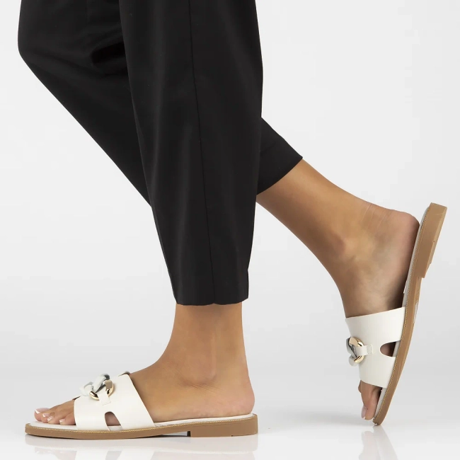 Slippers Filippo DK6218/24 WH white