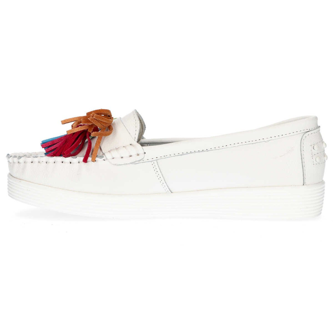 Leather loafers Filippo DP1261/20 WH white