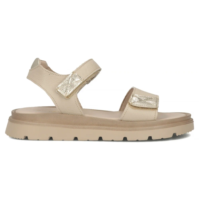 Leather sandals Filippo 40443 beige