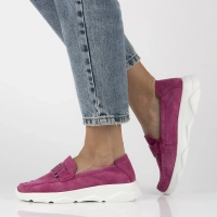 Leather shoes Filippo DP6763/25 FH pink