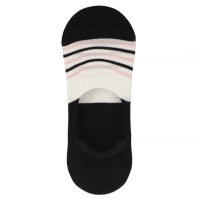 Women's Socks HX-B054 black stripes