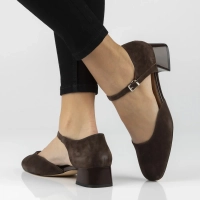 Leather pumps Filippo DP7879/26 D BR brown