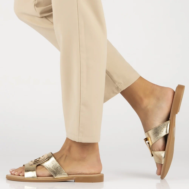 Slippers Filippo DK3703/25 GO gold