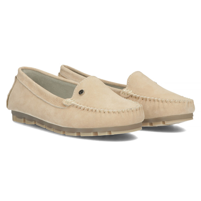 Leather loafers Filippo DP2037/23 BE beige