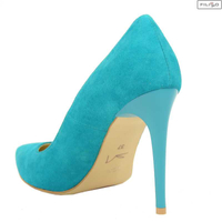 Pumps VISCONI 1014 k.360 blue nubuck 8023661