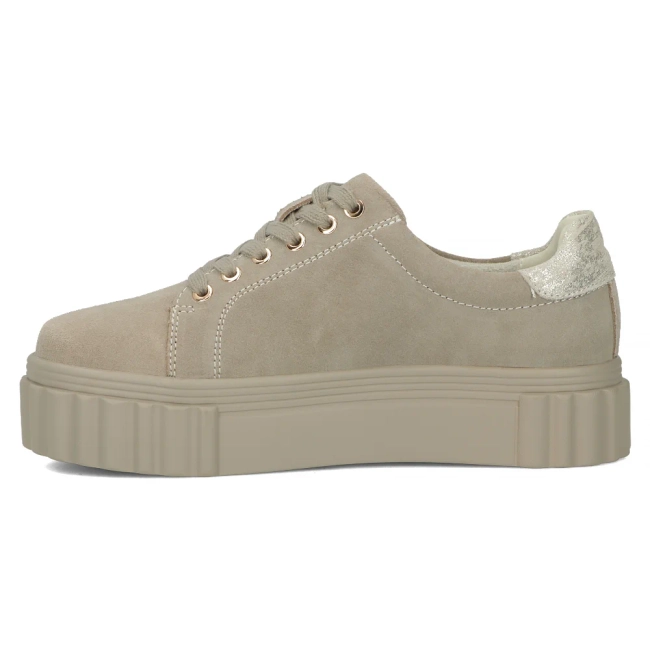 Leather shoes Filippo DP6110/24 BE grey