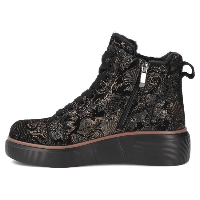 Leather ankle boots Filippo DBT6452/26 GO MLT gold