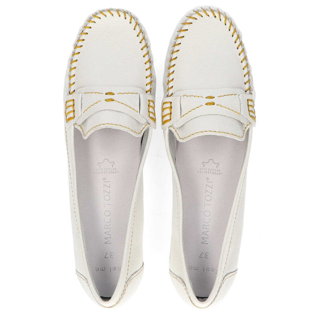Loafers Marco Tozzi 2-24225-34 185 White Yellow