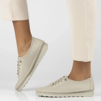 Leather shoes Artiker 54C0751 beige