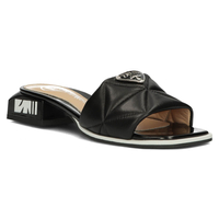Leather flip-flops Filippo DK3905/22 BK black