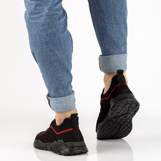 Men's sneakers Filippo MTN2291/21 BK RD