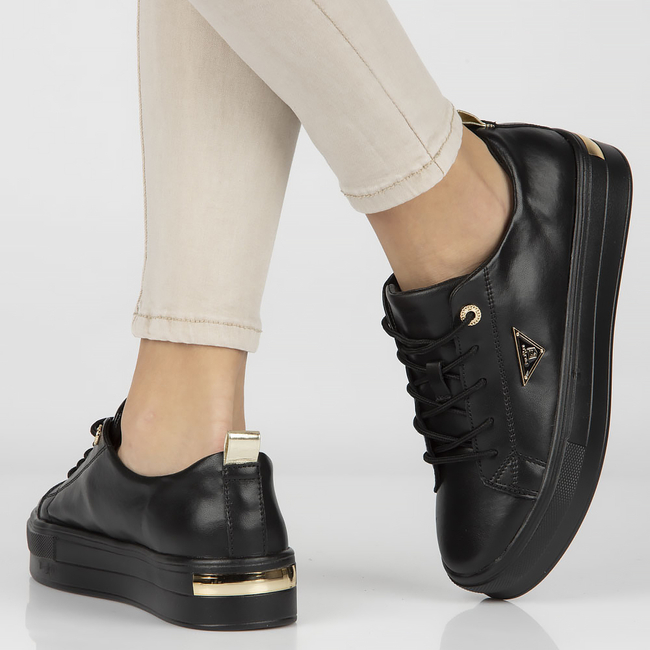 Leather shoes Filippo DP3533/23 BK black