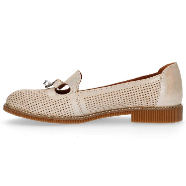 Shoes Lanqier 46C0642 38 Beige