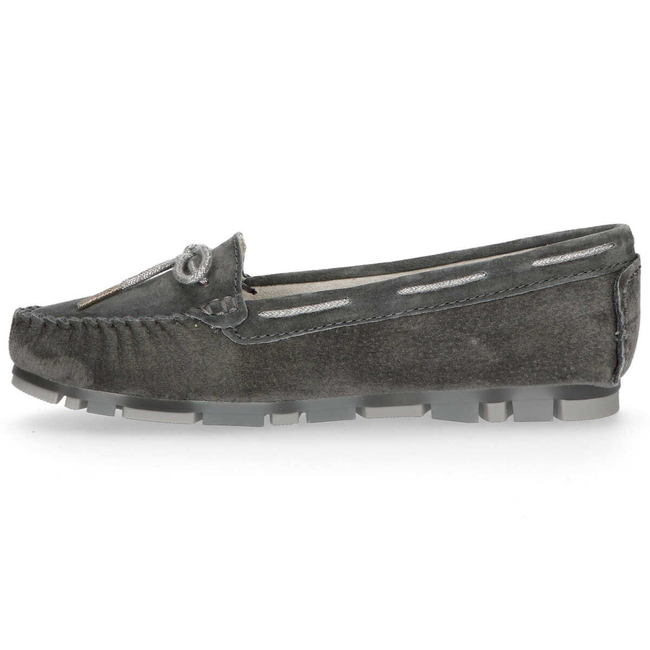 Leather loafers Filippo DP1203/20 GR gray