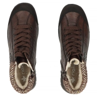 Leather boots Rieker L7110-25 brown