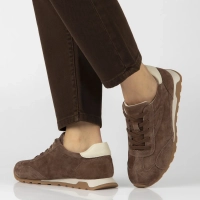 Leather sneakers Filippo DP7962/26 BR brown