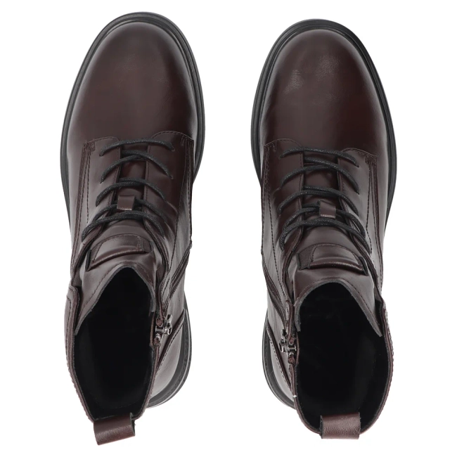 Leather ankle boots Filippo DBT8129/26 D BR brown