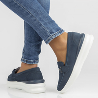 Leather shoes Filippo DP3504/22 NV navy