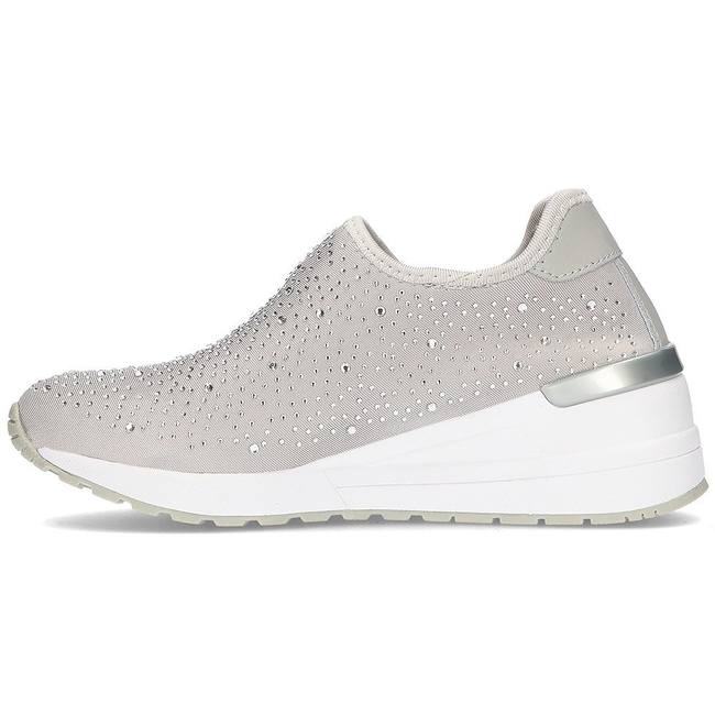 Leather sneakers Filippo DP2001/21 GR gray