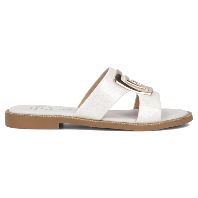 Slippers Filippo DK3703/25 WH white