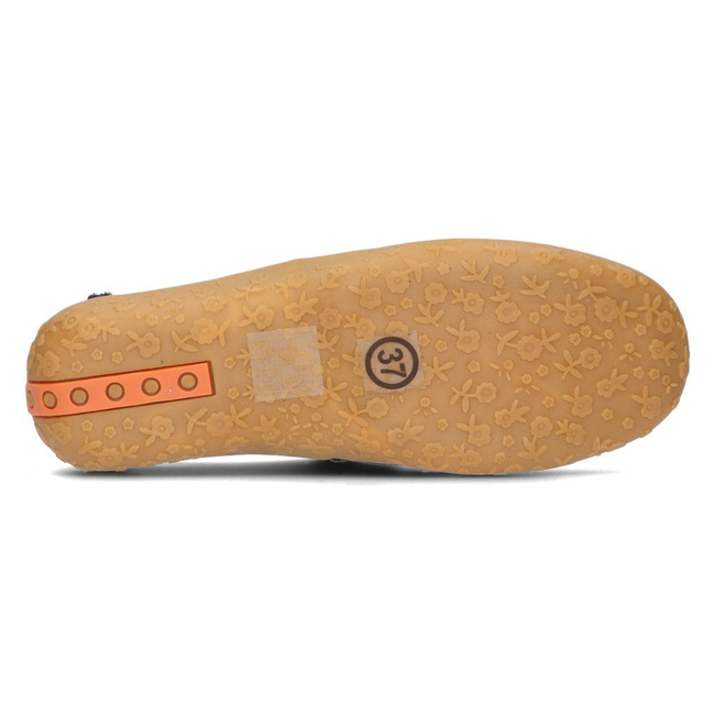 Skórzane półbuty Vinceza DP093/17 NV granatowe