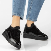 Leather shoes Filippo DP8106/26 BK black