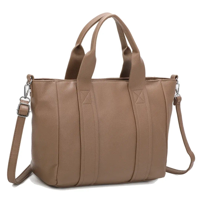 Beige handbag lorena