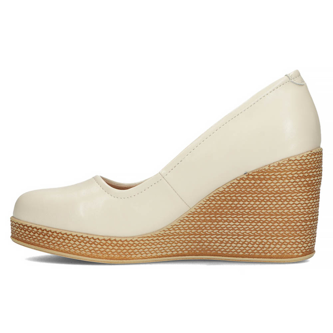 Leather shoes Filippo DP3521/22 BE beige