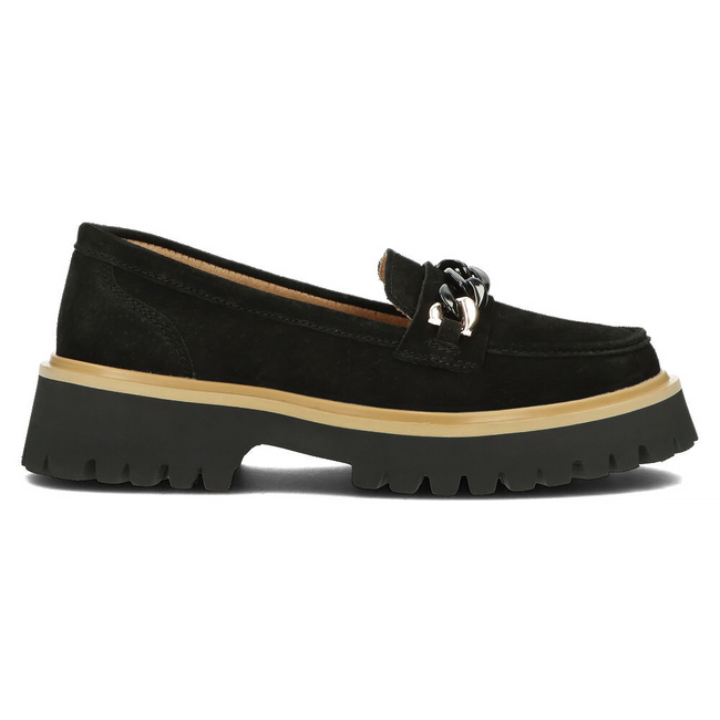 Leather shoes Filippo DP4589/23 BK black