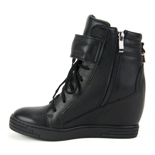 Sneakersy CLAUDIO ROSSETTI 106 czarne