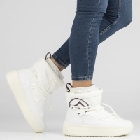 Filippo snow boots with membrane DBT6652/24 WH white