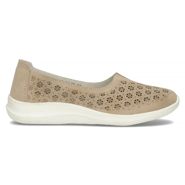 Leather shoes Filippo DP3673/22 BE beige