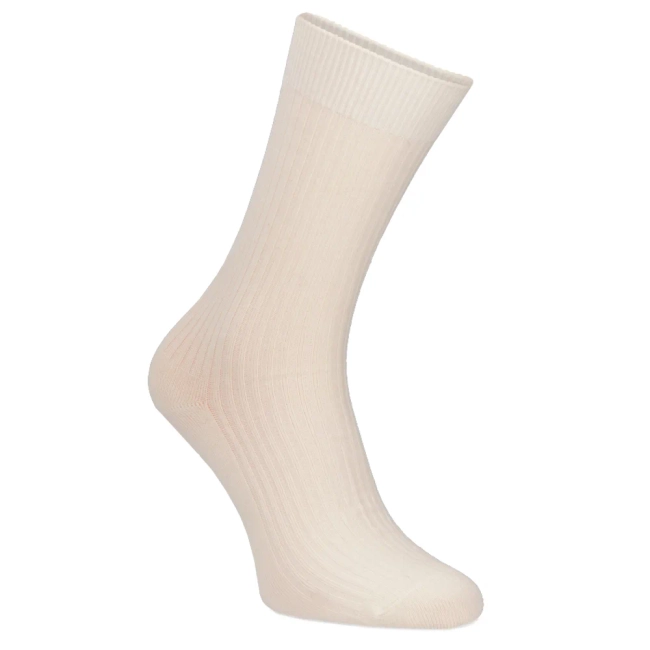 Women's Socks cream stripes
