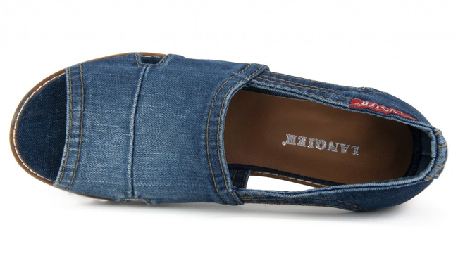 Półbuty Lanqier 40C290 jeans