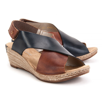 Sandały Rieker 62486-24 Brown Comb.