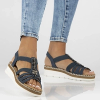 Sandals Rieker V1206-14 blue