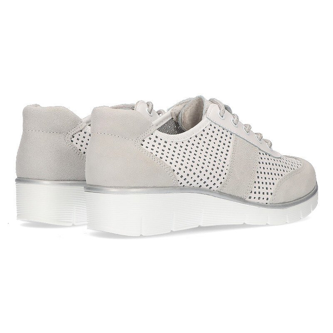 Leather shoes Filippo DP028/22 WH white