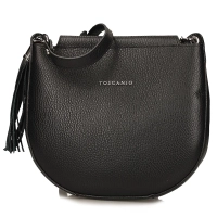 Leather handbag Toscanio 16159 black