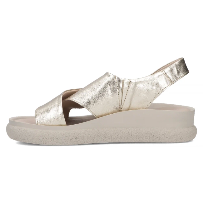 Leather sandals Filippo 40339 gold