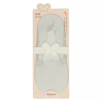 Stopki damskie koronka Oemen szare