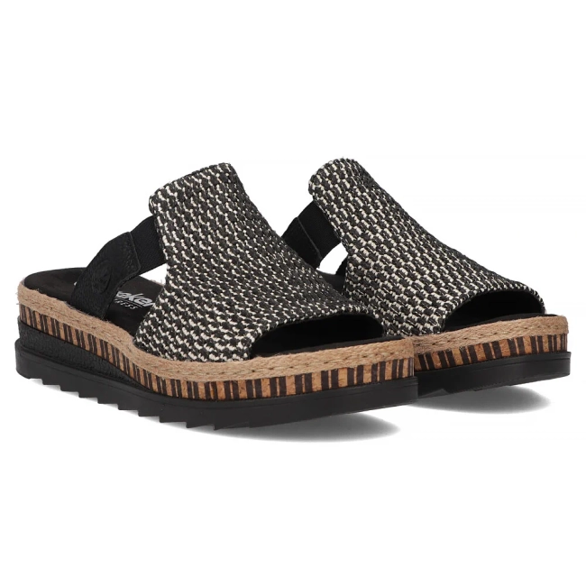 Flip-flops Rieker V7953-00 black