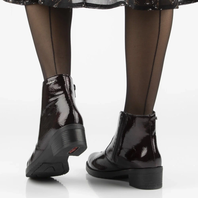 Ankle Boots Rieker Y0553-35 burgundy