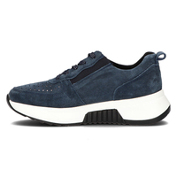 Leather sneakers Filippo DP3171/21 NV navy blue