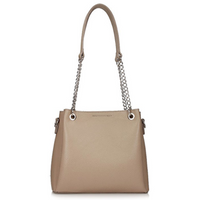 Handbag Toscanio Keferek Leather C109 beige