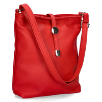 Filippo leather handbag 211209 Red